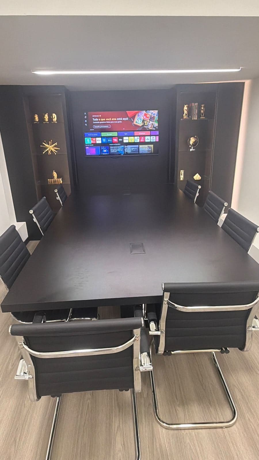 Sala de reunião no Espaço Nora